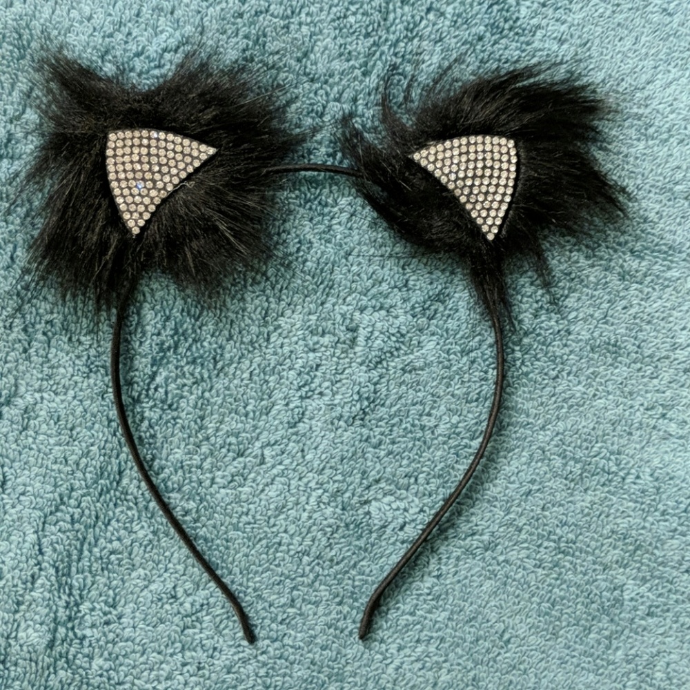 Fuzzy Cat Ear Headband 🐱🐈😻
